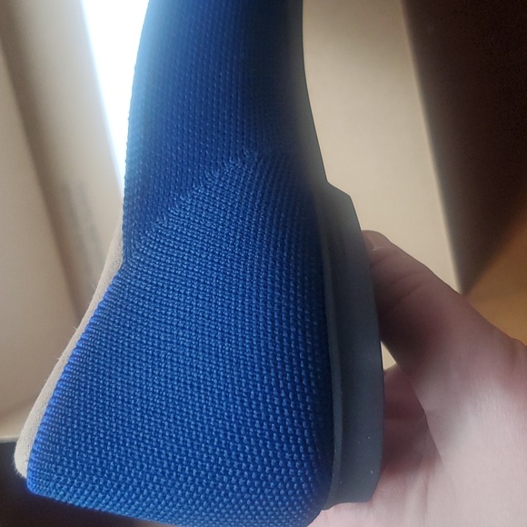 Rothy's blue knot flats 7 1/2 - Picture 5 of 6